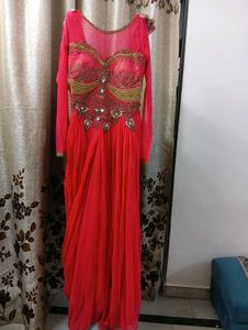 Net Gown Floor Length
