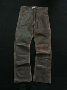 Y2K Leather Jeans Tommy Hilfiger