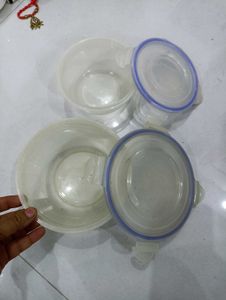 Set Of 2 Air Tight Container