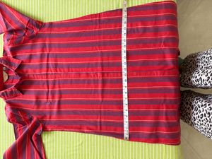 Anouk Cotton Stripped Kurta Set