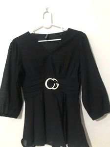 Elegant Black Top