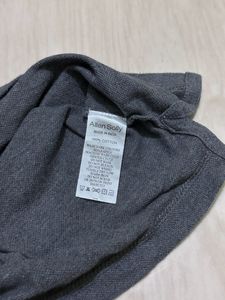 Allen Solly Men Large Grey T Shirt