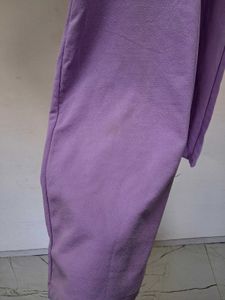 new Lavender Wide Leg Trousers
