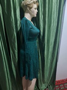 Green Glittery Dress