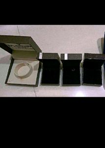 4 empty jewellery box -1big 3 small