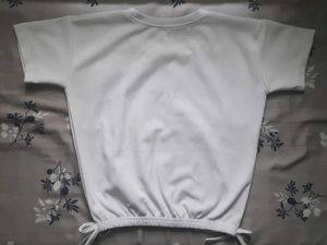 White Graphic Tee