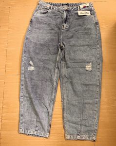 🔥 Zudio High-Waist Balloon Fit Jeans - Size 36