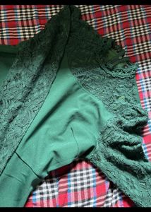 This Is New SHIEN Mini Dress With Lace Detailing