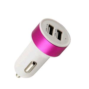 Pink USB Car Charger