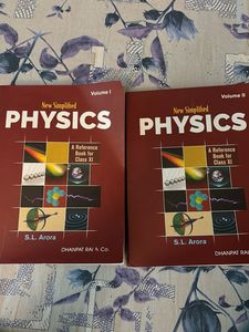 SL Arora Physics 11th Guide Volume 1 And 2
