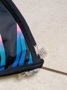 Tropical Print Bikini Top