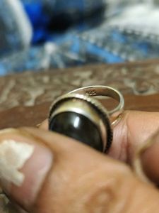 92.5 Pure Silver Vintage Labrodite Ring