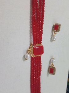 Red Choker Set