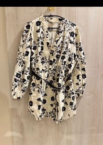 Floral Print Romper