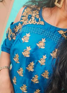 Beautiful Blue Gown Full Length