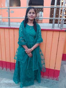 Gown With Dupptta