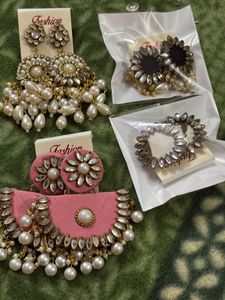 Jewellery Sets 4 pairs combo