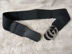 Black Belt With Silver Buckle