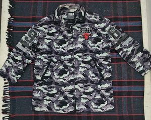Chicago Bulls Camo Jacket
