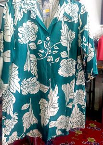Floral Print Top With Pajama
