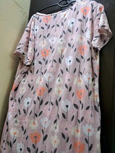 Floral Night Suit