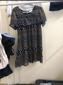 Floral Print Mini Dress