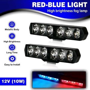 12V LED Red-Blue Light Bar