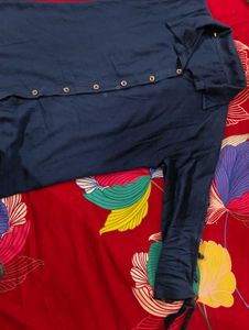 Stylish Cut-Out Sleeves &amp; Pearl Detailing Top