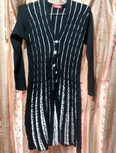 Stylish Striped Cardigan