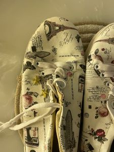 Parisian Print Casual Shoes