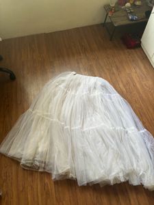 White Party Wear Lehenge