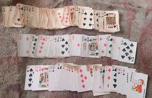 3 Types Of Playing Cards.