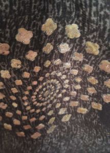 brown and  yellow shade Elegant Saree with Blou