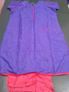 Poly Cotton Kurti Dress Set