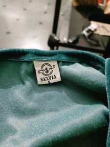 Velvet Green Dress