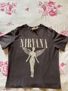 Y2k H&amp;M Nirvana Addition T Shirt