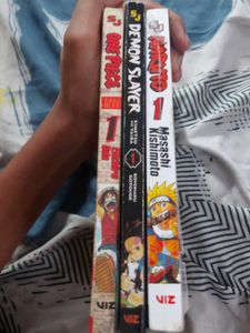 Naruto ,onepiece, Demonslayer Manga At Low Price