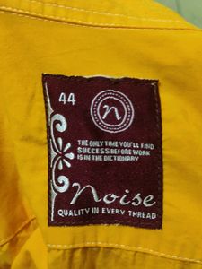 Trendy Yellow Shirt – Size 44 For Men