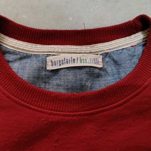 Men&#39;s Red Sweatshirt