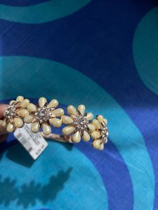 Brand New Floral Kada In Size 2.4.