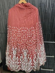 Lahanga Skirt With Stylish Long Kurti Top