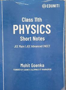 Class 11th & 12th Physics Short Notes JEE/IIT/NEET