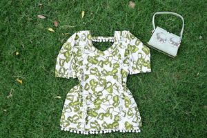 Patchwork Floral Ethnic Kurti By JAVIERS