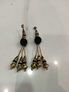 Golden &amp; Black Tassels