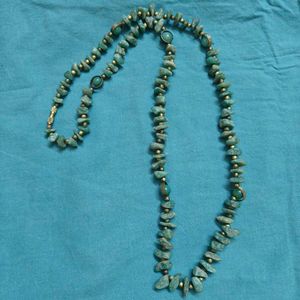 Jade And Gold Accent Neckpiece