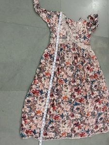 Floral Print Gown