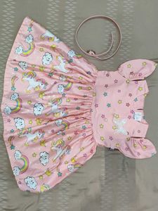 Pink Unicorn Dress