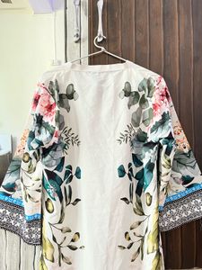 Arabian/ Kashmiri Floral Print Kurta Co-ord Set