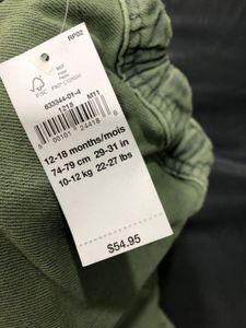 Baby GAP Cute Cargo Pants 12-18 Months