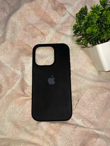 iphone 14 Pro Black Silicone Case